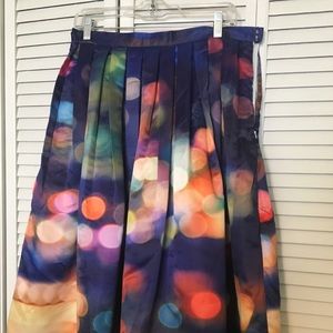 Gorgeous full satin skirt